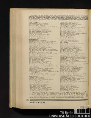 Alphabetische Rosenlisten, nach Gruppen geordnet