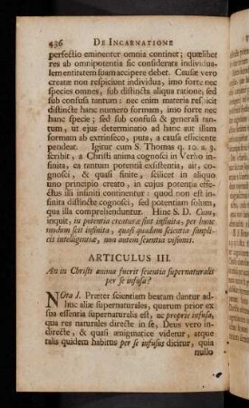 436-447, Articulus III