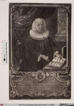 Bildnis Johann Ludwig Pürckhauer