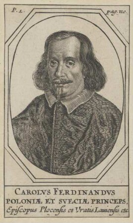 Bildnis von Carolvs Ferdinandvs, Prinz von Polen und Schweden