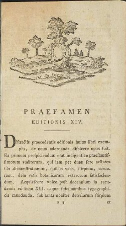 Praefamen Editionis XIV.