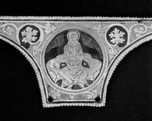 Schrein des heiligen Maurus — Jakob mit gekreuzten Armen segnet Ephraim und Manasse