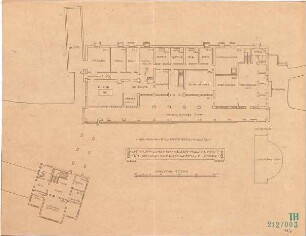Fischer, Theodor; Stuttgart - Bad Cannstatt; Kursaal - Restaurant - Grundriss UG