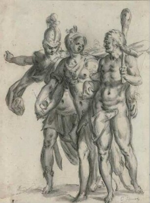 Herkules, Bellona und Mars