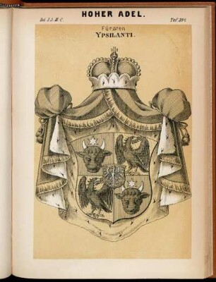 Taf. 394. Fürsten Ypsilanti.