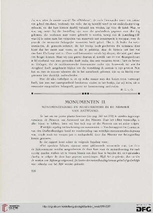 2.Ser. 4.1911: Monumenten, [2] : Monumentenzorg en museumbeheer in de memorie van Antwoord