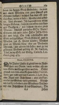 Num. CXXXVII.