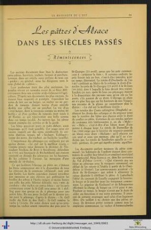Les pâtres d'Alsace dans les Siècles Passés.