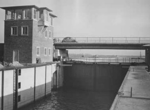 Bau Schleuse Schlüsselburg/Weser