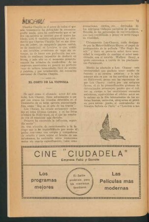 El costo de la victoria