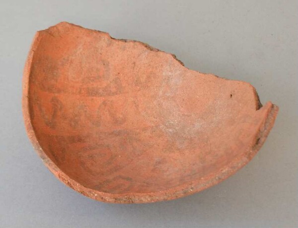 Fragment of a clay bowl