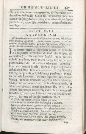 Capvt XVIII