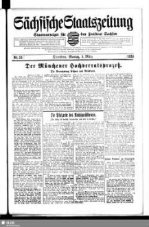 Sächsische Staatszeitung : Staatsanzeiger für den Freistaat Sachsen
