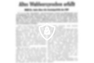 Altes Wahlversprechen erfüllt