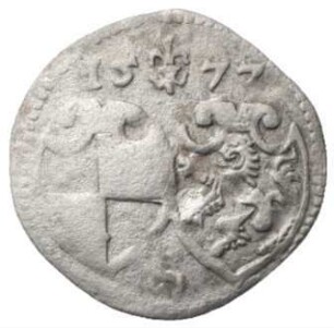 Fundmünze, 1/84 Taler, 1577