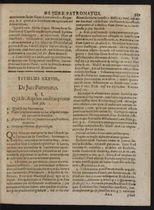 Titulus XXXVIII.