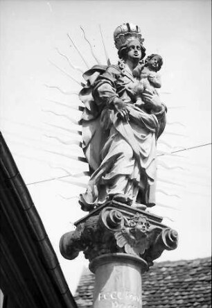 Amorbach: Mariensäule
