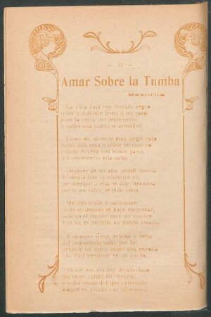 Amar sobre la tumba : Mazurka