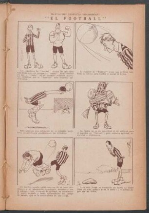 "El football" - [Cómic]