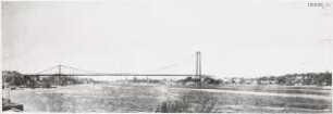 Brücke, Stockholm: Fotomontage der Brücke in eine Stadtansicht (siehe Inv.Nr. 38881)