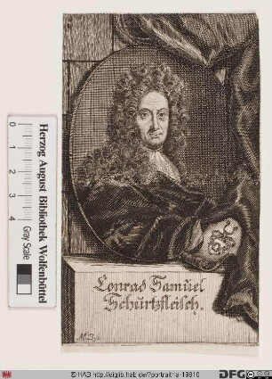 Bildnis Conrad Samuel Schurtzfleisch