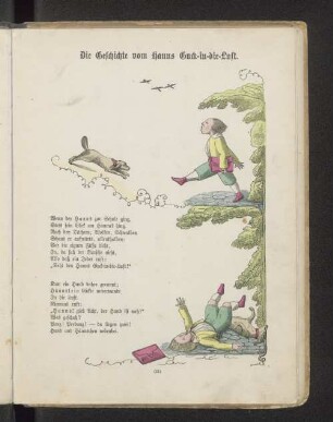 Die Geschichte von Hanns Guck-in-die-Luft.