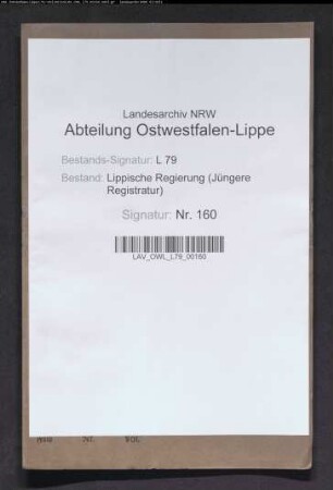 Siegelpresse des Staatsministeriums