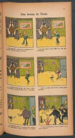 Una broma de Tintín - [Cómic]