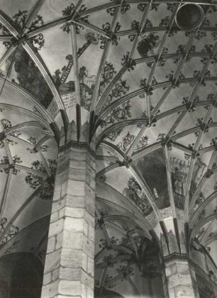 Pirna. Deckengewölbe der Stadtkirche St. Marien