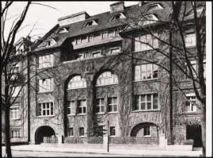 Wohnhausgruppe Lauterbach, Breslau Wohn- und Geschäftshaus Lauterbach: Fassade (entspricht Inv.Nr. 2586)