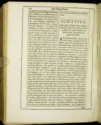 Scrittura, Nella quale si fanno alcune considerationi, per le quali il Serenißimo d Urbino douerebbe eßere [...]