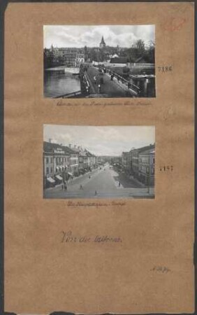 Die Hauptstraße von Dorpat
