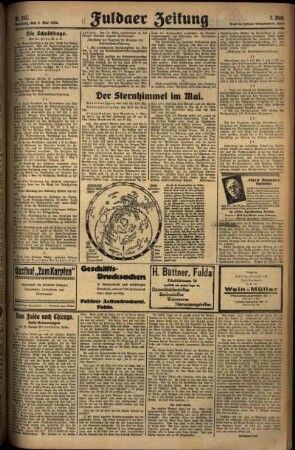 Zweite Ausgabe vom Samstag, den 03. Mai 1930.