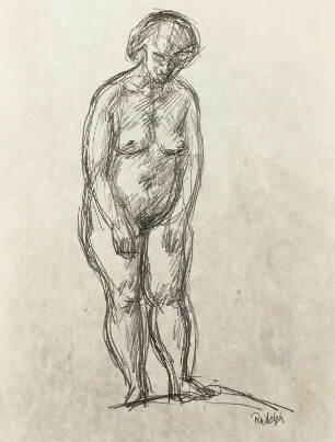 Weiblicher Akt (Studie)