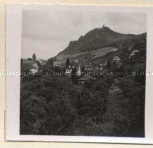 Honnef, Villenviertel mit Drachenfels