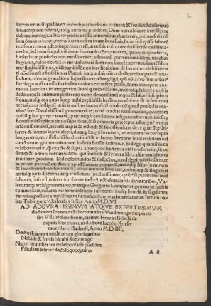 Ad ... doctorem Ioannem Salicetum alias Widman ... carmen Henrici Bebelii de nuptiis filiae eius ...