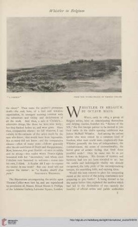 23.1904 =Nr. 89: Whistler in Belgium