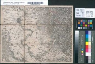[Topographische Karte 1 : 80.000 von Rheinland und Westfalen-Generalstabskarte -]. Cöln. grav. Ruzek 1847 / [Prägestempel] Simon Schropp in Berlin.