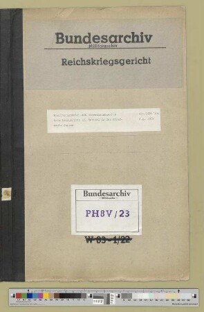 Ermittlungen gegen Oberlt. a.D. Kurt Vogel wegen Selbstbefreiung als Gefangener und Fahnenflucht, Urkundenfälschung und Begünstigung: Bd. 5