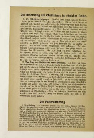 Die Völkerwanderung