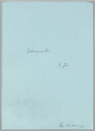Sacramentarium Gregorianum - BSB Clm 29300(25