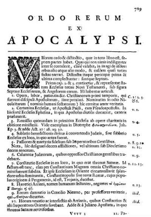 Ordo Rerum Ex Apocalypsi.