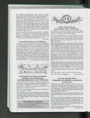 Die Genossenschaft informiert