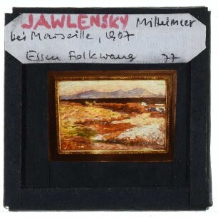 Jawlensky, Mittelmeer bei Marseille