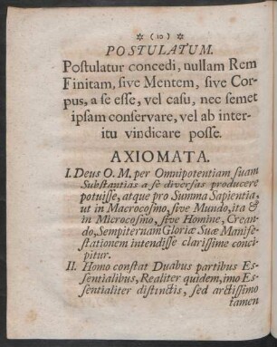 Axiomata