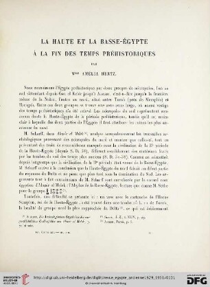 3: La Haut et la Basse-Égypte à la fin des temps préhistoriques