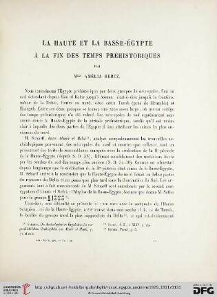 3: La Haut et la Basse-Égypte à la fin des temps préhistoriques