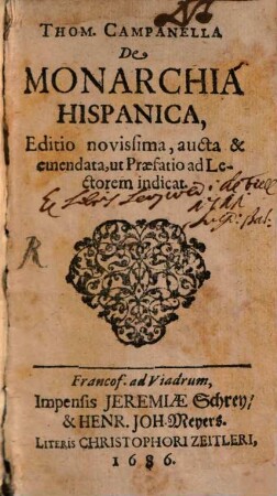 De monarchia hispanica