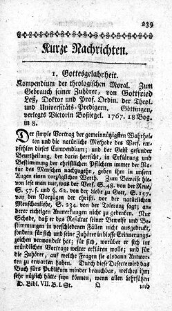 Kompendium der theologischen Moral.