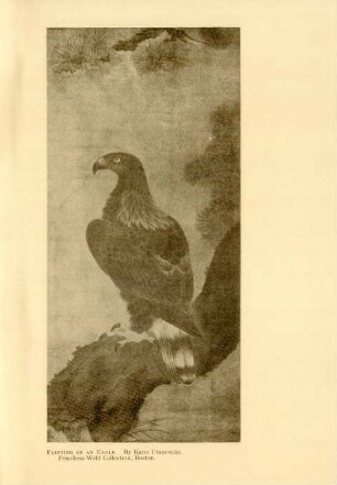 Painting of an eagle. By Kano Utanosuke. fenollosa-Weld Collection, Boston